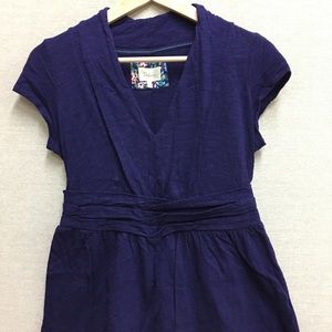 Anthro blouse/ brand Deletta / size small